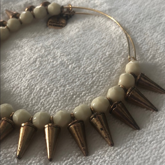 Alex And Ani - beaded spike bangle - Picture 3 of 3
